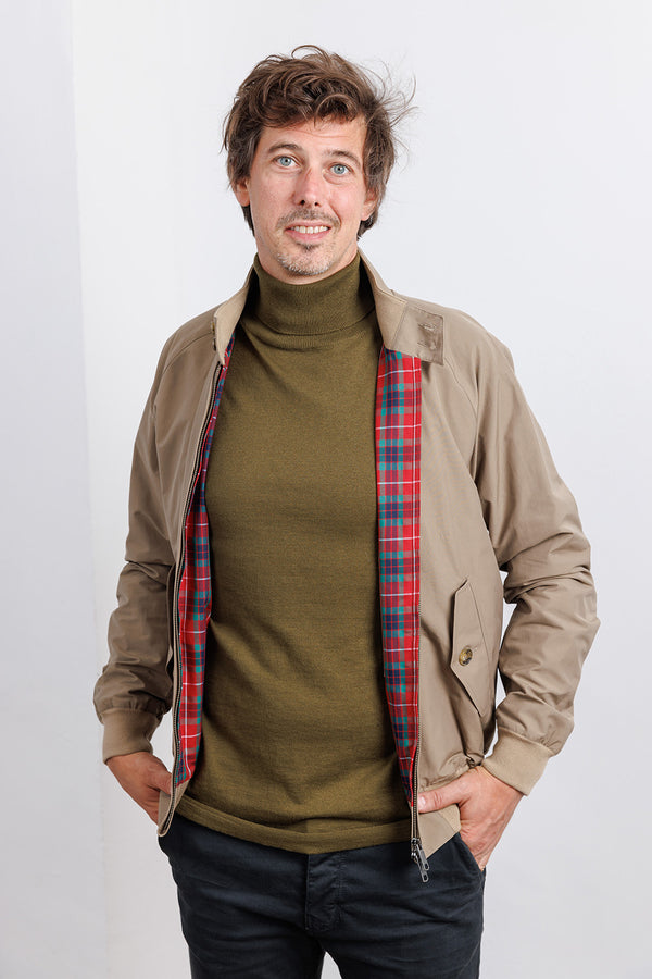 Baracuta G9 Harrington Jacket Tan