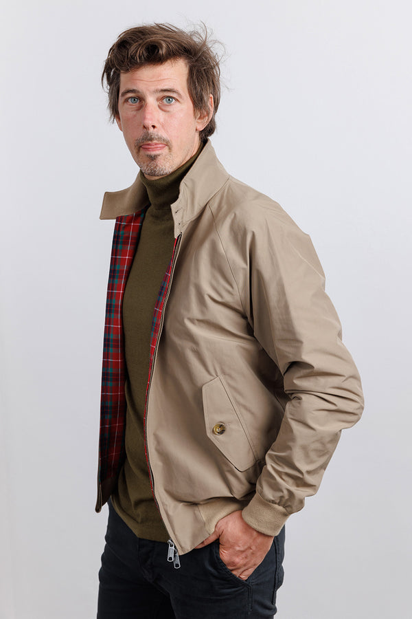 Baracuta G9 Harrington Jacket Tan