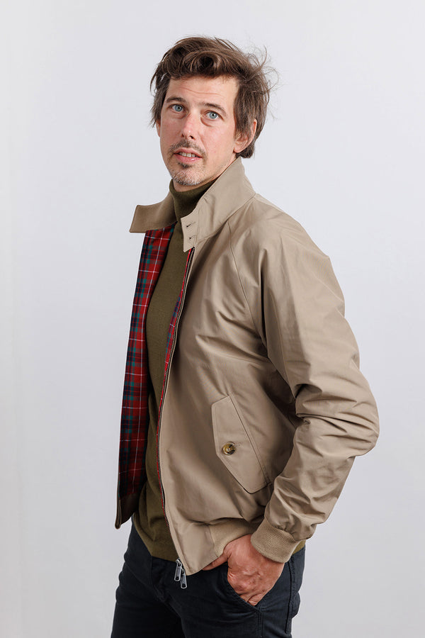 Baracuta G9 Harrington Jacket Tan