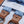 Laden Sie das Bild in den Galerie-Viewer, Blick. Accessoire Set Denim Flowers Blue