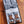 Laden Sie das Bild in den Galerie-Viewer, Blick. Accessoire Set Denim Flowers Grey