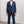 Laden Sie das Bild in den Galerie-Viewer, Herrenbude Super 130 Suit Slim 2.0 Slate Blue Fine Wool Glencheck