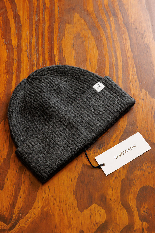 Nowadays Cosy Wool Mix Beanie Anthracite