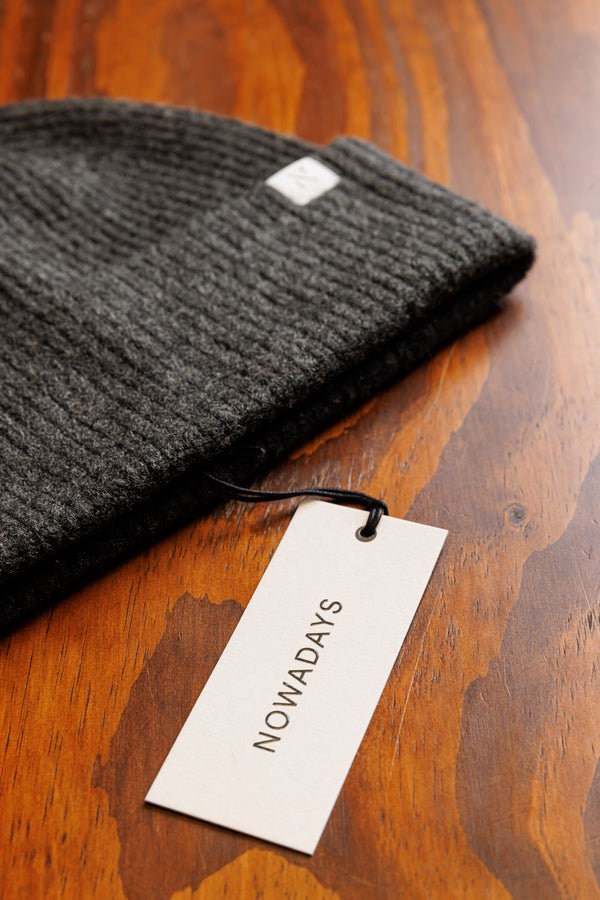 Nowadays Cosy Wool Mix Beanie Anthracite