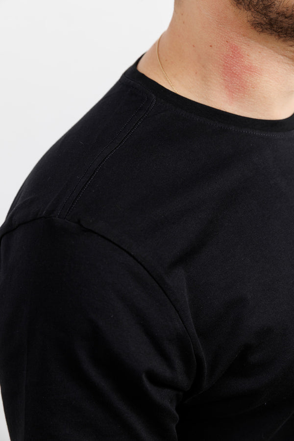 Knowledge Cotton Apparel Organic Cotton Basic T-Shirt Jet Black