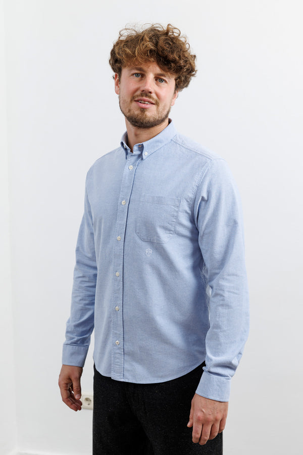 Blue de Gênes Sandro Oxford Shirt Blue