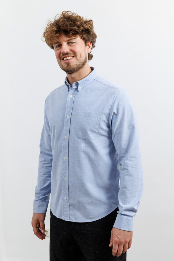 Blue de Gênes Sandro Oxford Shirt Blue