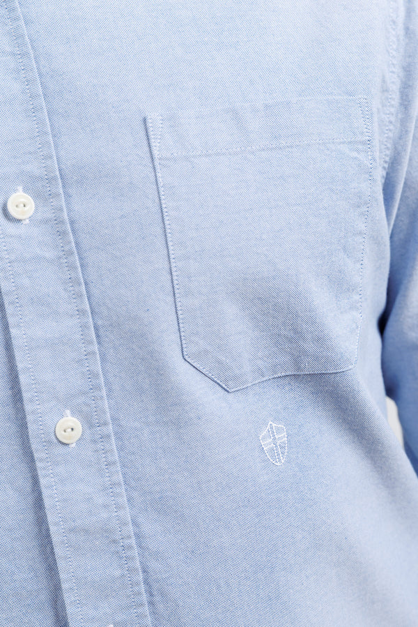 Blue de Gênes Sandro Oxford Shirt Blue