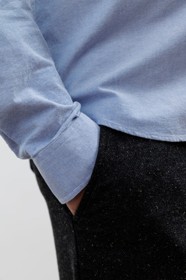 Blue de Gênes Sandro Oxford Shirt Blue