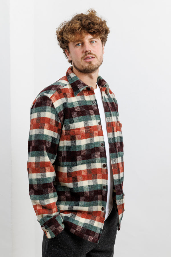 La Paz X Portuguese Flannel Wool Overshirt