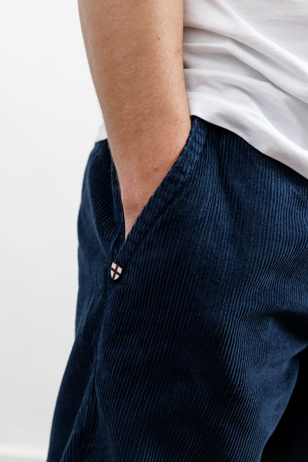 Blue de Gênes Etsu Cord Chino Navy