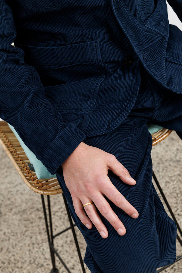 Blue de Gênes Etsu Cord Chino Navy