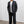 Laden Sie das Bild in den Galerie-Viewer, Blue de Gênes Fukui Blazer Black Pattern
