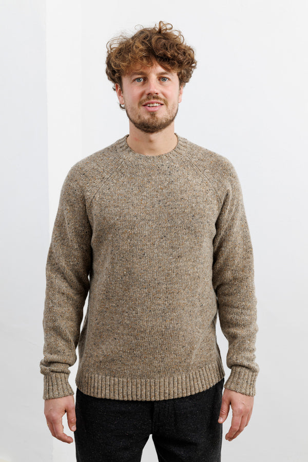 Blue de Gênes Honshu Crewneck Knit Fungi