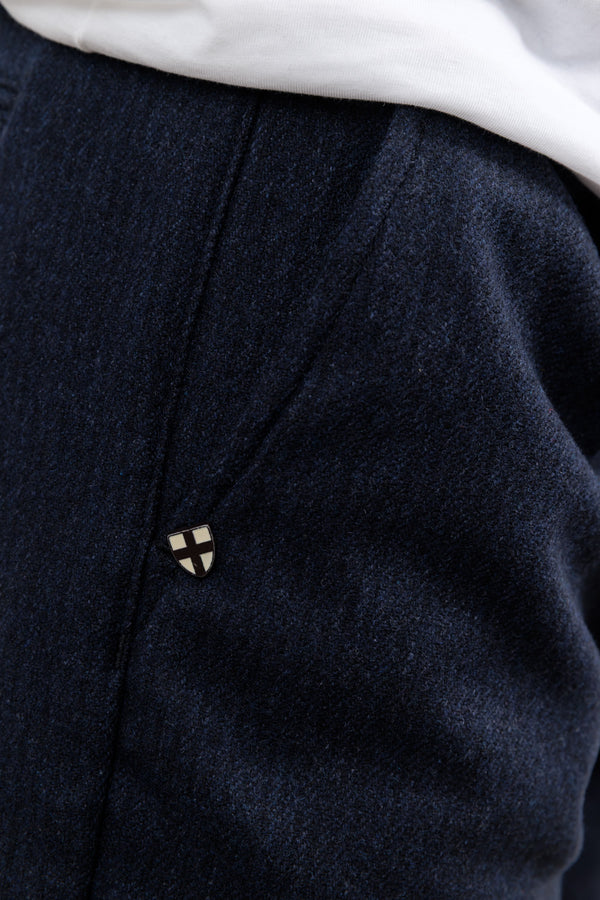 Blue de Gênes Kibishi Solid Pant Dark Navy