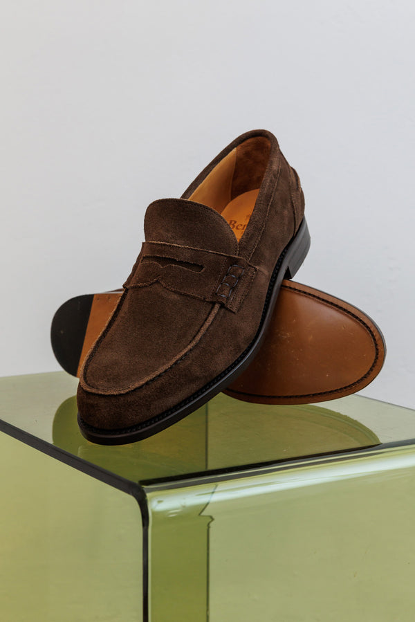 Berwick 1707 Suede Penny Loafer Pluoch