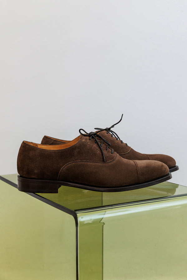 Berwick 1707 Suede Toe Cap Oxford Pluoch