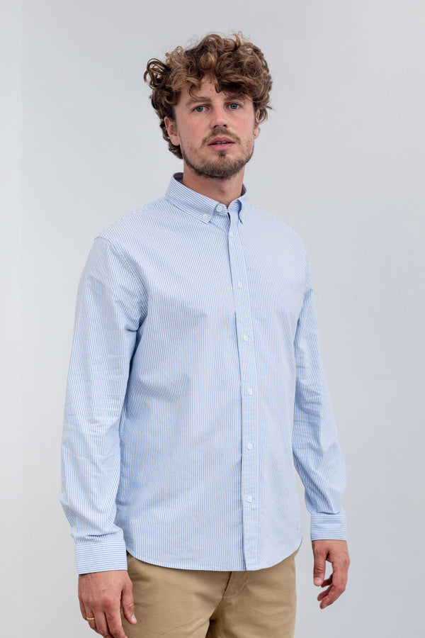 Nowadays Oxford Stripe Shirt