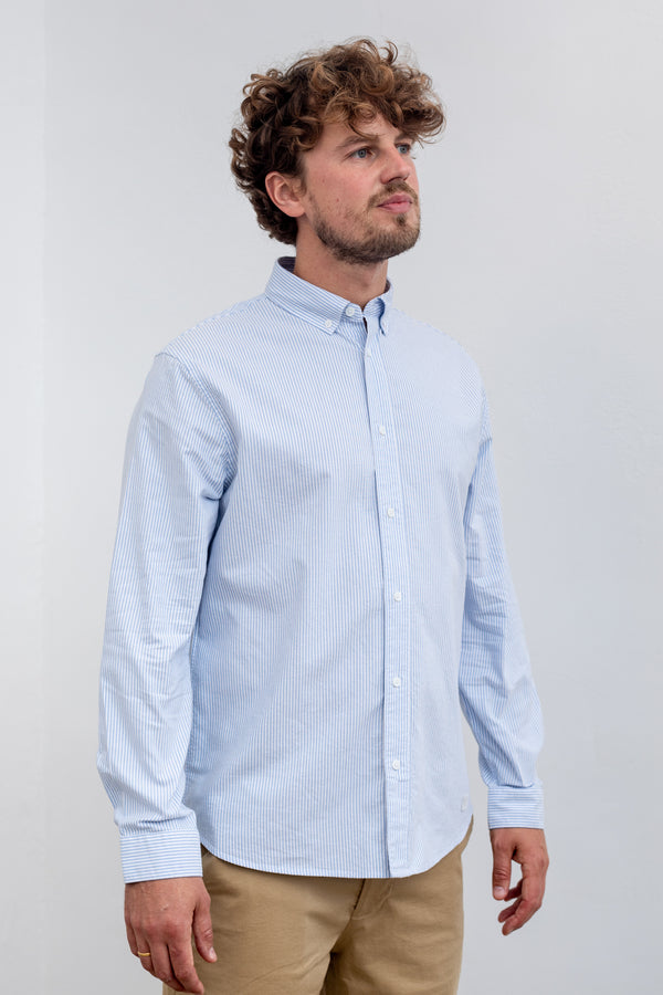 Nowadays Oxford Stripe Shirt