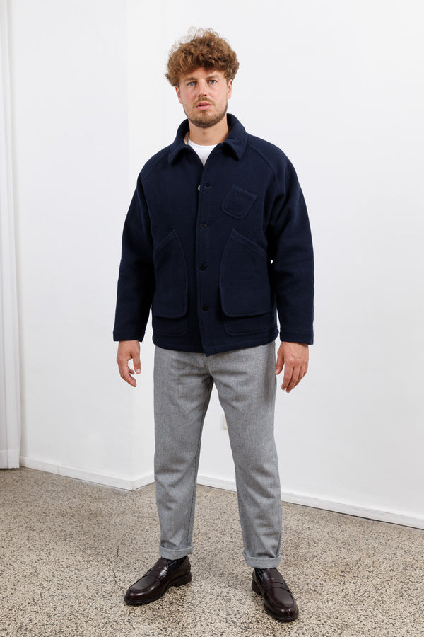 La Paz Mantero Oversized Jacket Dark Navy