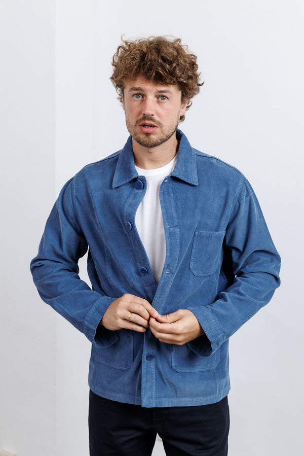 La Paz Baptista Jacket Baby Cord Light Blue