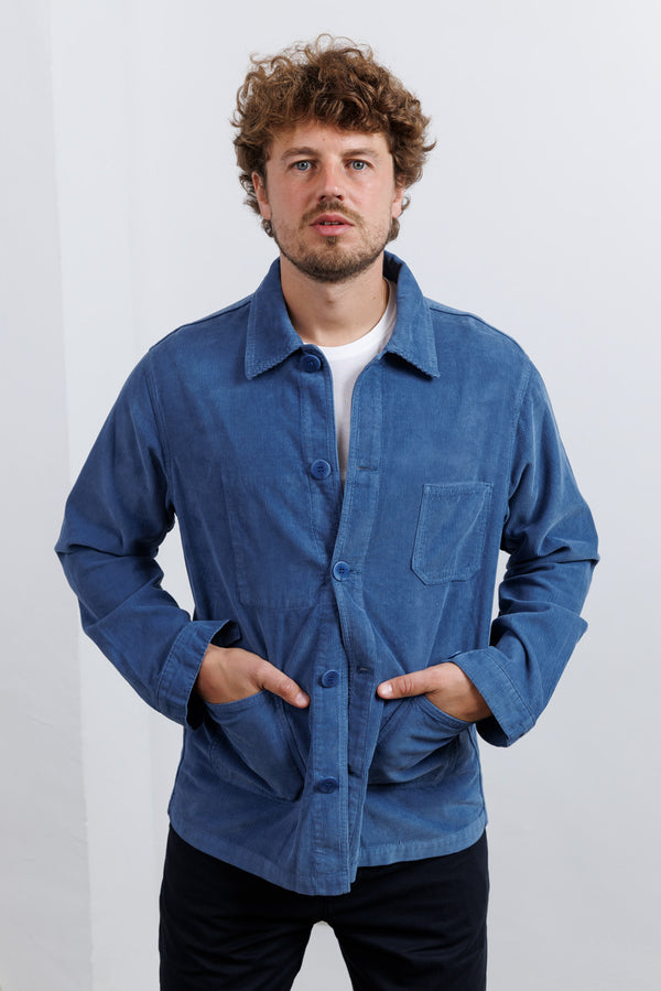 La Paz Baptista Jacket Baby Cord Light Blue