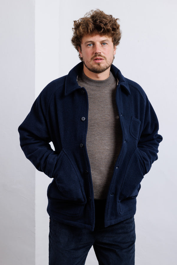 La Paz Mantero Oversized Jacket Dark Navy