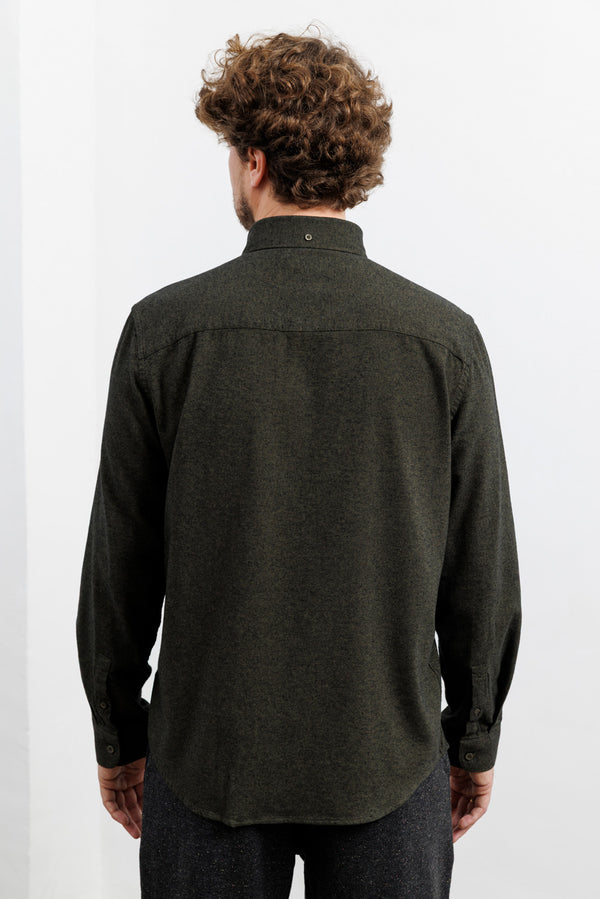 Nowadays Modern Brushed Twill Shirt Kalamata