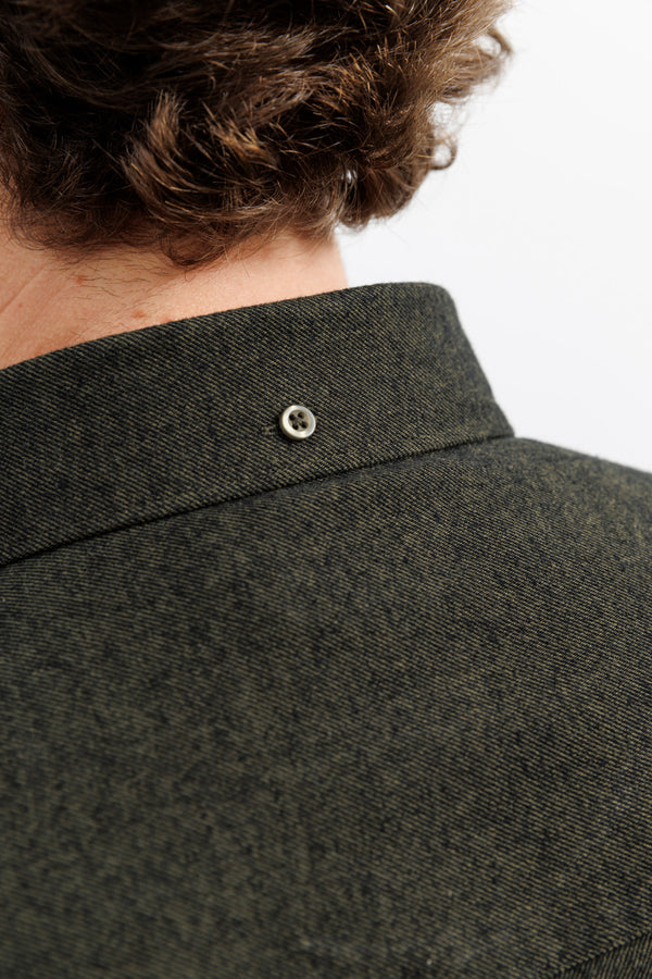 Nowadays Modern Brushed Twill Shirt Kalamata