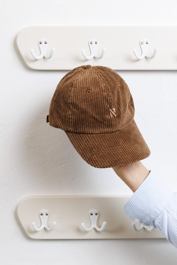 Nowadays 6-Panel Corduroy Cap Cocoa
