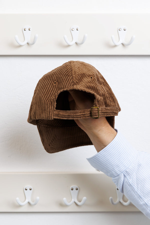 Nowadays 6-Panel Corduroy Cap Cocoa