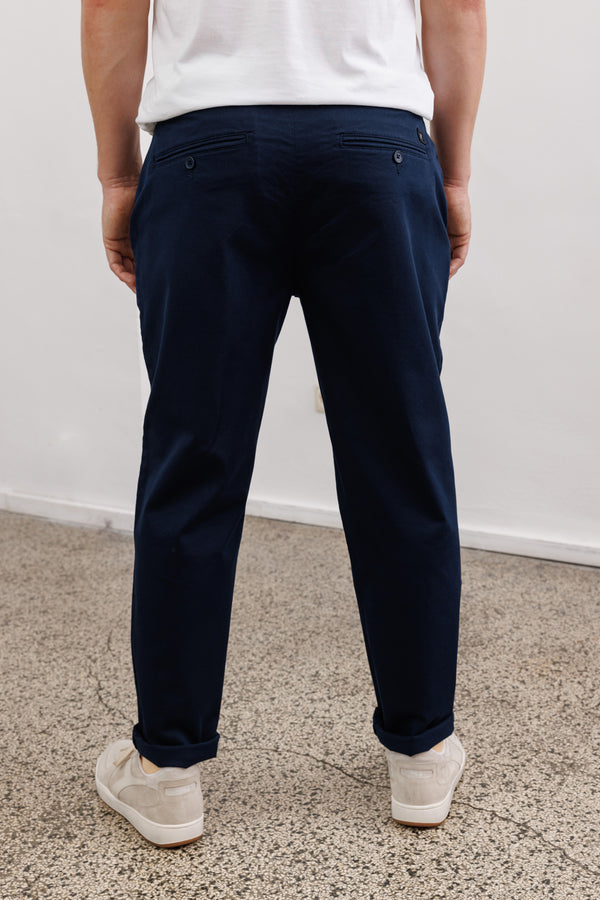 Nowadays Cotton Twill Chino Pants Sky Captain