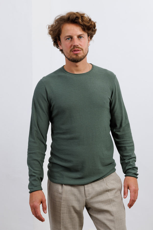 Nowadays Cotton Silk Longsleeve Laurel Wreath