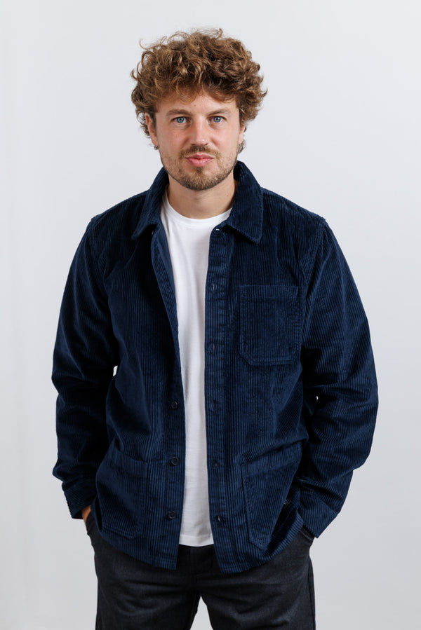 Nowadays Corduroy Overshirt Sky Captain