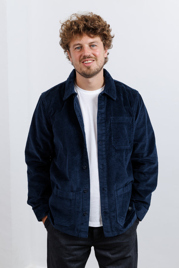 Nowadays Corduroy Overshirt Sky Captain