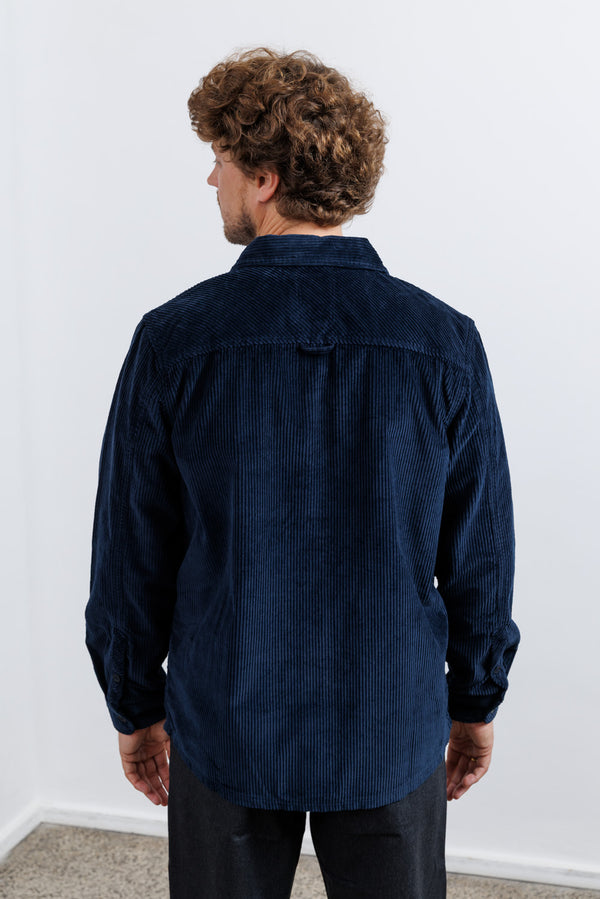 Nowadays Corduroy Overshirt Sky Captain