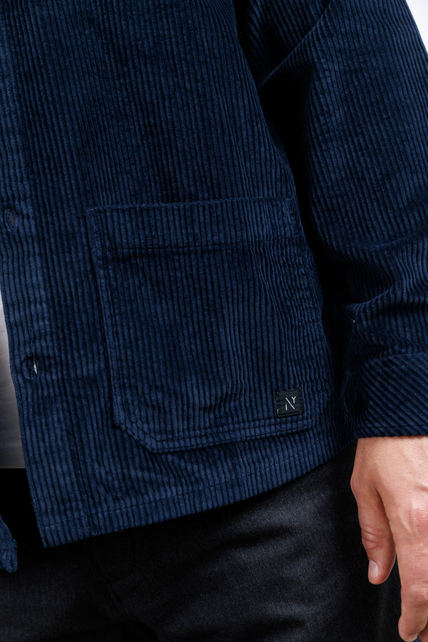 Nowadays Corduroy Overshirt Sky Captain
