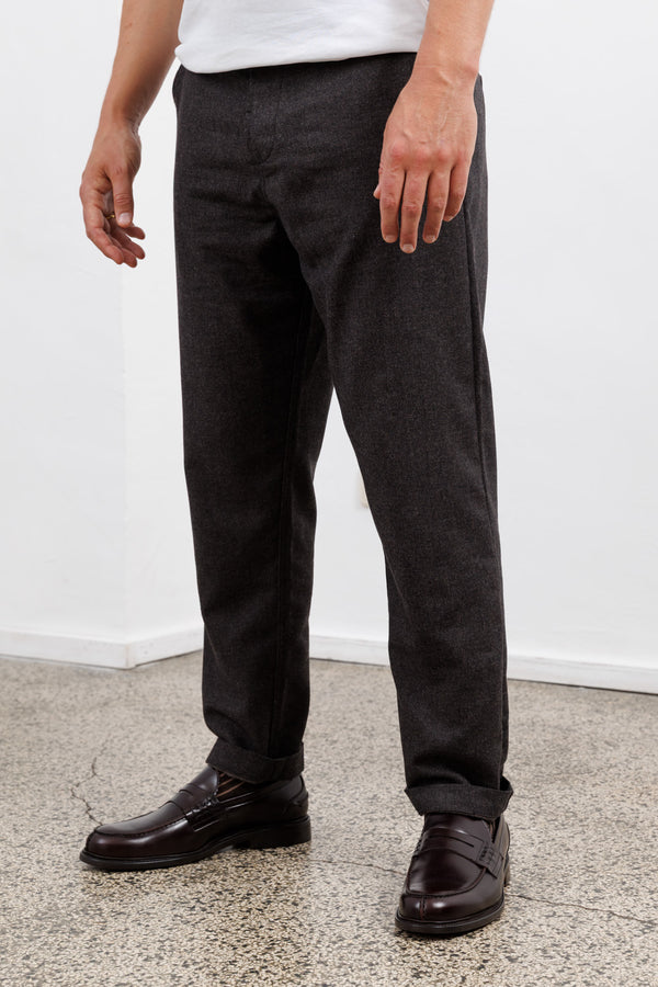 Universal Works Brown Upcycled Italian Tweed Military Chino