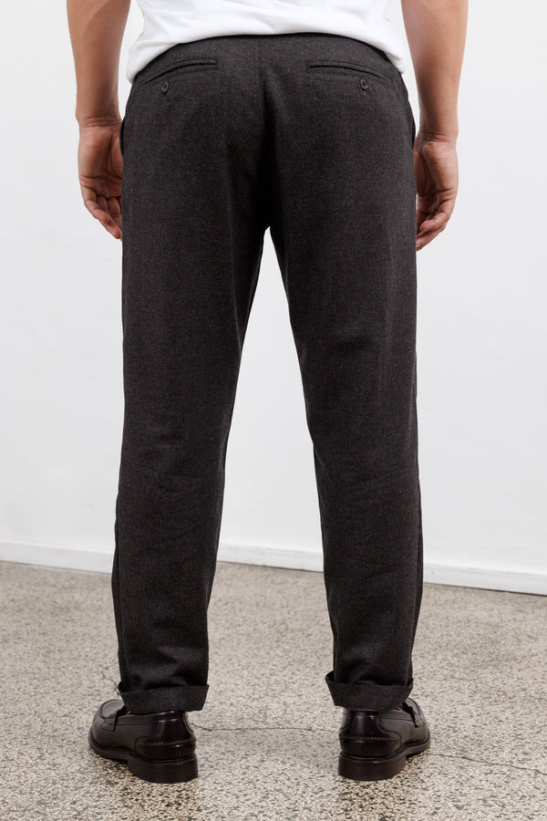 Universal Works Brown Upcycled Italian Tweed Military Chino