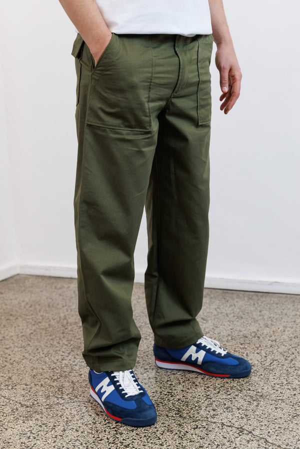 Universal Works Twill Fatigue Pant Light Olive