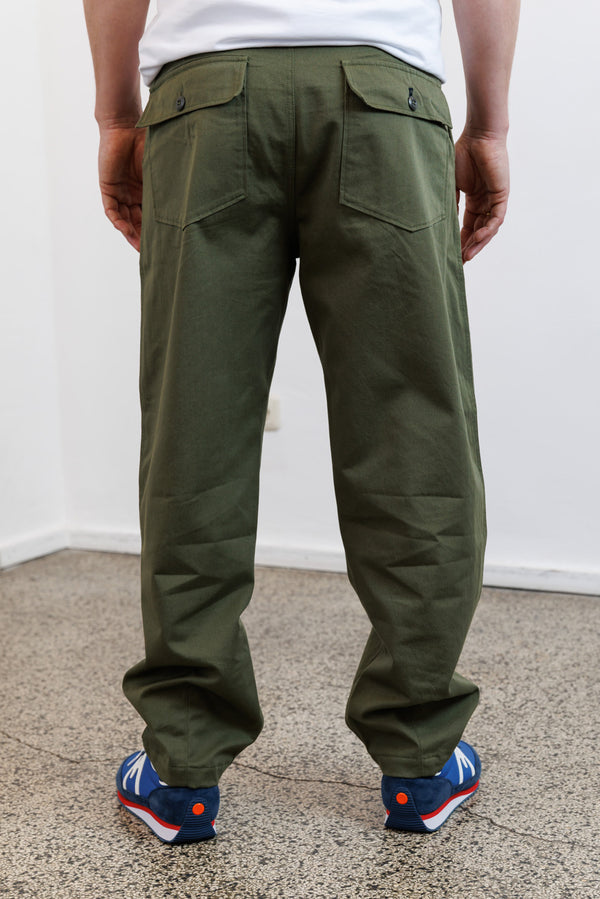 Universal Works Twill Fatigue Pant Light Olive
