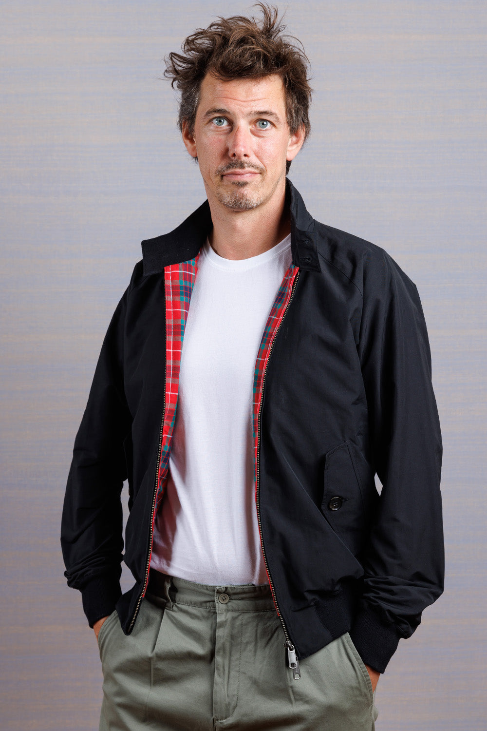 Baracuta G9 Harrington Jacket Black Herrenbude