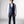 Laden Sie das Bild in den Galerie-Viewer, Herrenbude Super 130 Suit mit Weste Slim 2.0 Glencheck Blue Mesc - Herrenbude
