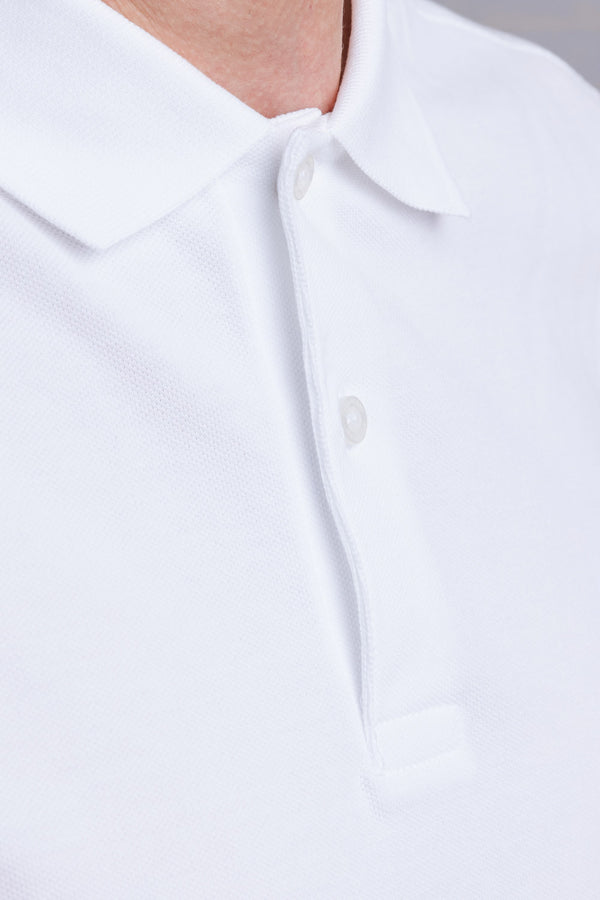 Fred Perry Classic Cotton Piqué Polo White