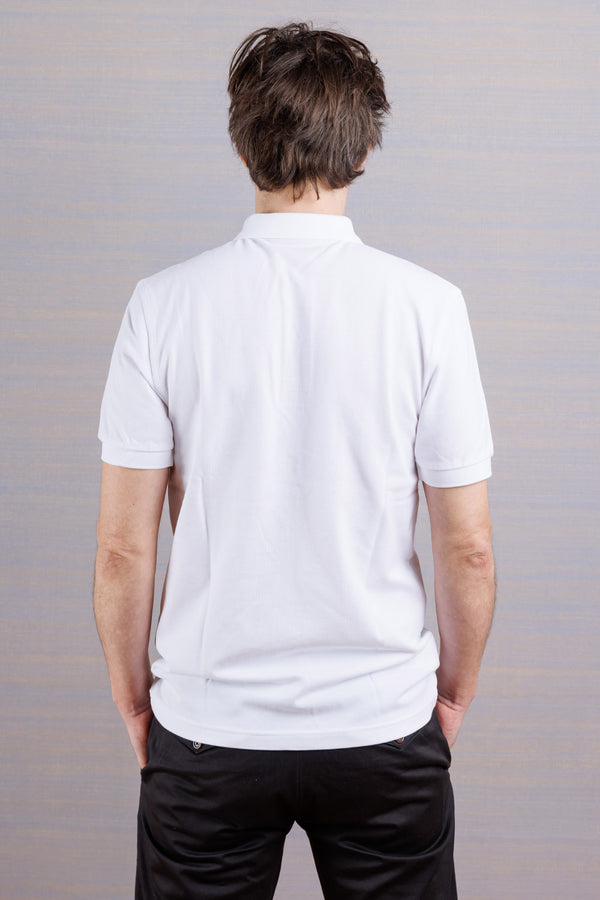 Fred Perry Classic Cotton Piqué Polo White